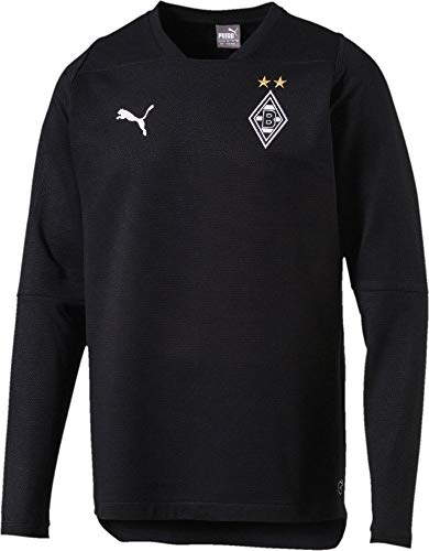 Puma Herren Borussia Mönchengladbach Pullover BMG Sweat 754138 Puma Black M von PUMA