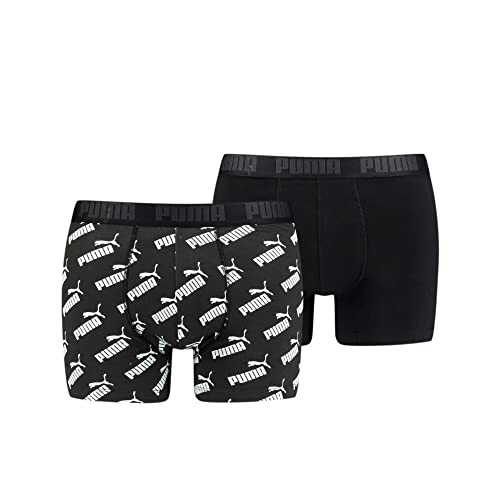 Puma Herren Boxer Unterwäsche, Schwarz, M (2er Pack) von Puma