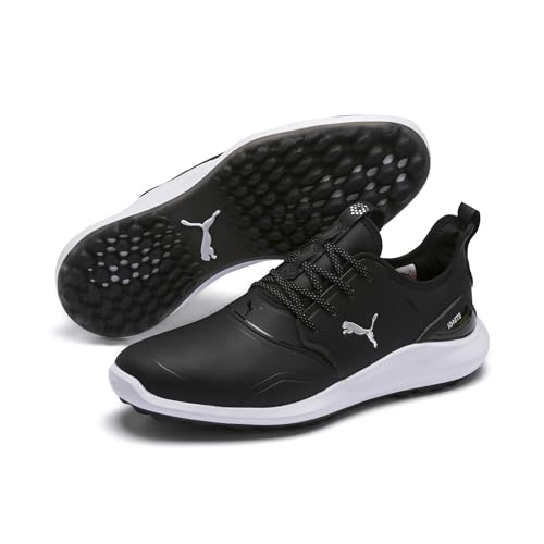 Puma Herren Ignite Nxt Pro Golfschuhe, Schwarz Black Team Gold White 02 von Puma
