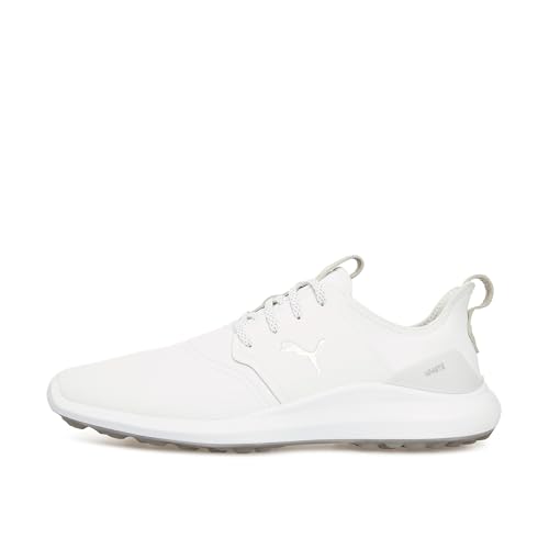 Puma Herren Ignite Nxt Pro Golfschuhe, Weiß White Silver-Gray Violet 03 von Puma