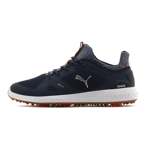 Puma Herren Ignite Pwradapt Golfschuhe, Blau (Peacoat-Peacoat White 05) von Puma