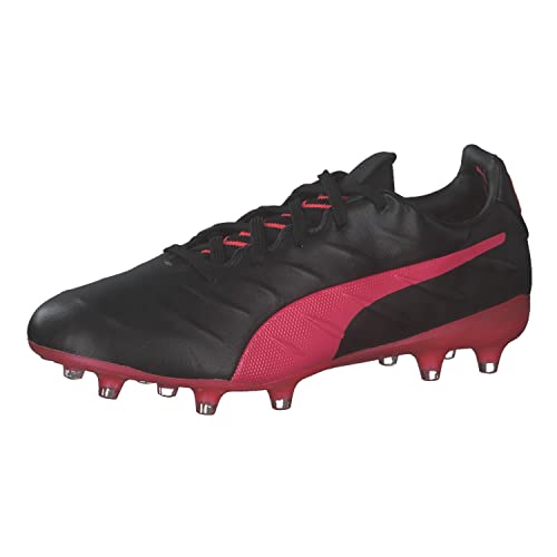 PUMA Herren King Platinum 21 FG/AG Fussballschuh, Black-Sunblaze, 43 EU von PUMA