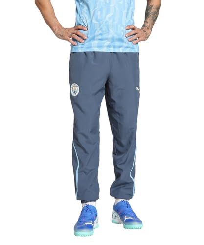 Puma Herren-Trainingshose mit normaler Passform, Inky Blue-Team hellblau, M von PUMA