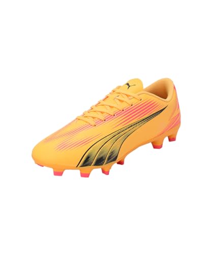 Puma Men Ultra Play Fg/Ag Soccer Shoes, Sun Stream-Puma Black-Sunset Glow, 40.5 EU von PUMA