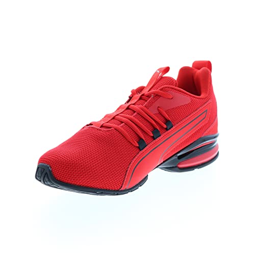 Puma Men's Axelion NXT Sneaker, High Risk Red-Black, 9.5 US von PUMA