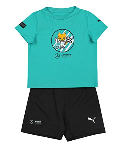 Puma Mercedes Amg Petronas F1 Toddler Set Kids Tracksuit 0-3 Months von PUMA