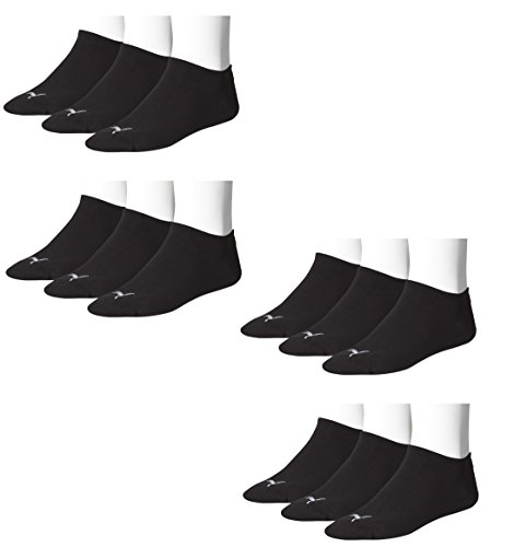 PUMA Unisex Sneakers Socken Sportsocken 4 x 3er Pack black 200-35/38 von PUMA