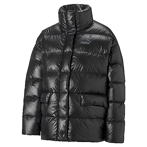 Puma Style Shiny Puffer Daunenjacke puma Black L von PUMA