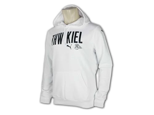 Puma THW Kiel Graphic Hoody weiß THW Kapuzensweatshirt Sweatshirt mit Kapuze, Größe:M von PUMA