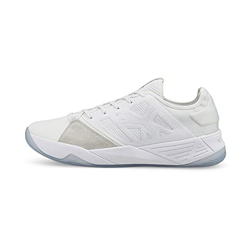 PUMA Unisex Accelerate Turbo Nitro Hallenturnschuh, White White, 41 EU von PUMA