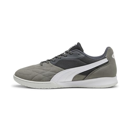 PUMA Unisex King Top It Fußballschuhe, Shadow Gray Puma White Glacial Gray, 46.5 EU von PUMA