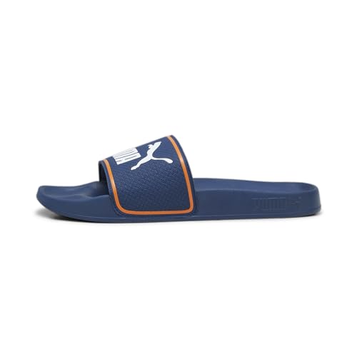 PUMA Unisex Leadcat 2.0 Slide Sandal, Persian Blue White Pumpkin Pie, 46 EU PUMA Unisex Leadcat 2.0 Slide Sandal, Persian Blue White Pumpkin Pie, 46 EU von PUMA