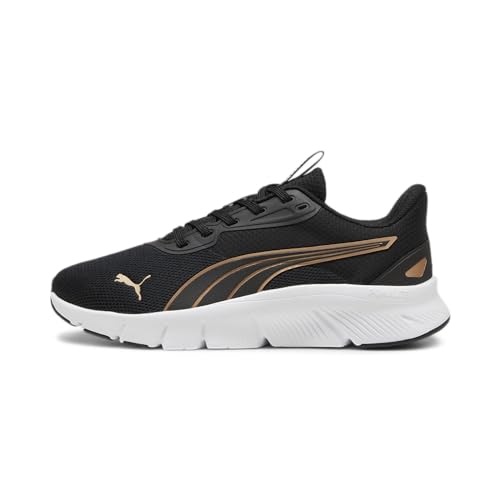 Puma Unisex-Erwachsene FlexFocus Lite Modern Running Shoe, Schwarz-Gold, 39 EU von PUMA