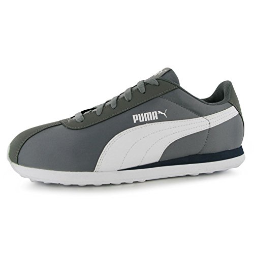 Puma Unisex-Erwachsene Fußballschuhe Fußballschuhe Pumaturinnlf6, Grau (GREY/WHITE 01GREY/WHITE 01), Gr. 47 (UK 12) von PUMA