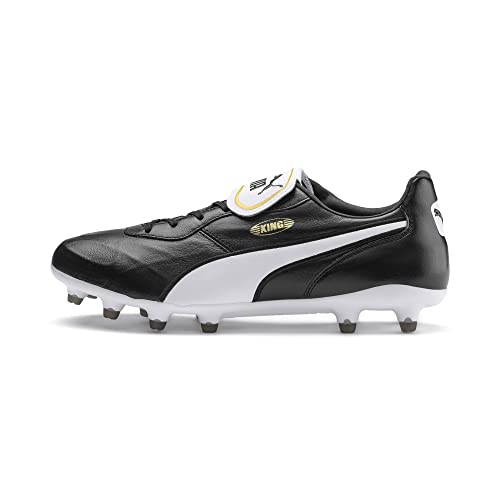 PUMA Unisex King Top FG Fußballschuhe, Black White, 37 EU von PUMA