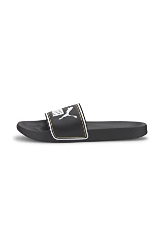 PUMA Unisex Leadcat Ftr Slide-Sandalen, Puma Black Puma Team Gold Puma White, 35.5 EU von PUMA