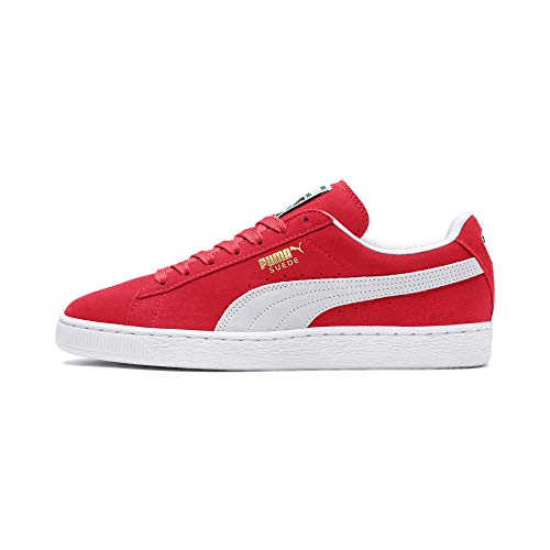 Puma Unisex-Erwachsene Suede-Classic+ Sneakers, Rot (Team Regal Red-White 05), 40.5 EU von PUMA