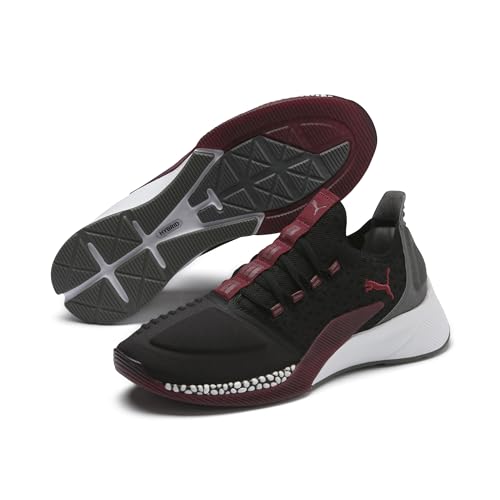 Puma Unisex-Erwachsene Xcelerator Laufschuhe, Schwarz Black-Rhubarb White 09 von Puma