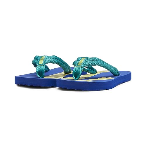 PUMA Unisex Kinder Epic V2 Flip-Flop, Sparkling Green Cobalt Glaze Lime Sheen, 31 EU von PUMA