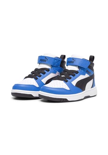 PUMA Rebound V6 Mid AC+ PS Unisex Kinder Sneaker 393832 06, Schuhgröße:34 EU von PUMA
