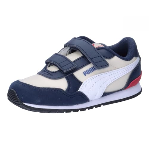 PUMA Unisex Kinder St Runner V3 Nl V Inf Turnschuhe, Sugared Almond Puma White Club Navy Club Red Cobalt Glaze, 26 EU von PUMA