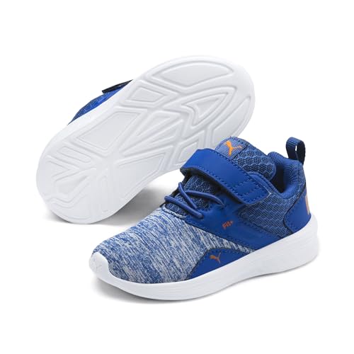 Puma Unisex-Kinder Comet V Inf Sneaker, Blau (Galaxy Blue White-Jaffa Orange 10) von Puma