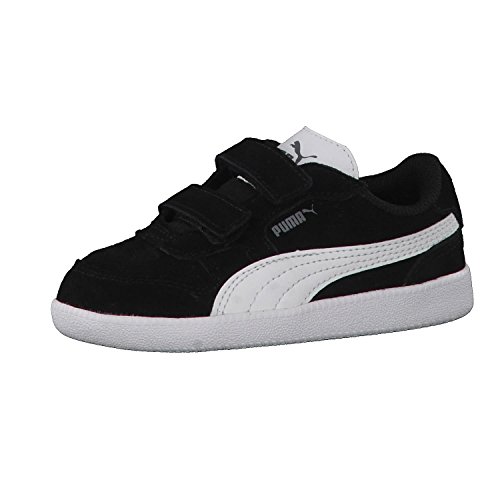 PUMA Unisex Baby Icra Trainer SD V Inf Sneaker, Black-White, 20 EU von PUMA