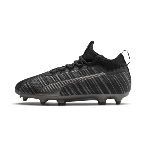 Puma Unisex-Kinder One 5.3 Fg/ag Jr Fußballschuhe, Schwarz Black Black Aged Silver 02 Puma Unisex-Kinder One 5.3 Fg/ag Jr Fußballschuhe, Schwarz Black Black Aged Silver 02 von Puma