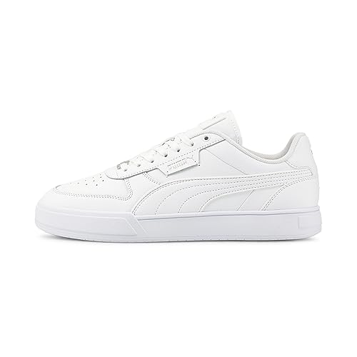 PUMA Caven Dime, Unisex-Sneaker, Weiß Puma Silber, 45 EU von PUMA