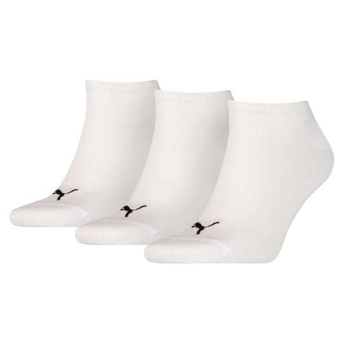 PUMA Damen Unisex Sneaker Plain 3p Socken, Weiß, 47-49 EU von PUMA
