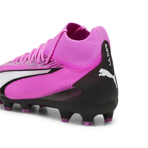 Puma Unisex Youth Ultra Pro Fg/Ag Jr Soccer Shoes, Poison Pink-Puma White-Puma Black, 31 EU von PUMA