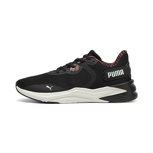 PUMA Damen Disperse XT 3 WN's Animal Remix Road Running Shoe, Black-Warm White, 36 EU von PUMA