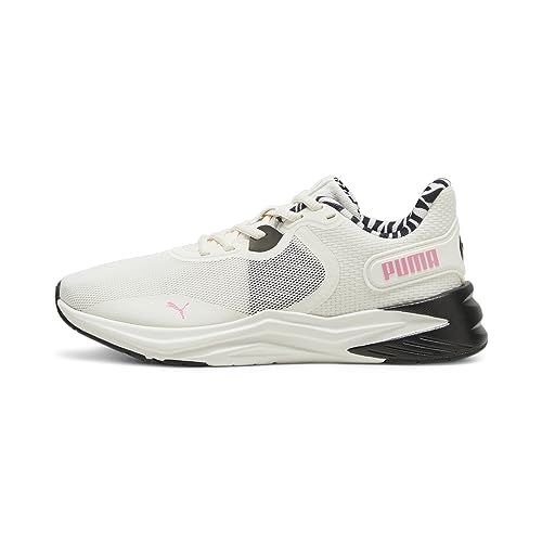 Puma Women Disperse Xt 3 Wn'S Animal Remix Road Running Shoes, Warm White-Fast Pink-Puma Black, 36 EU von PUMA