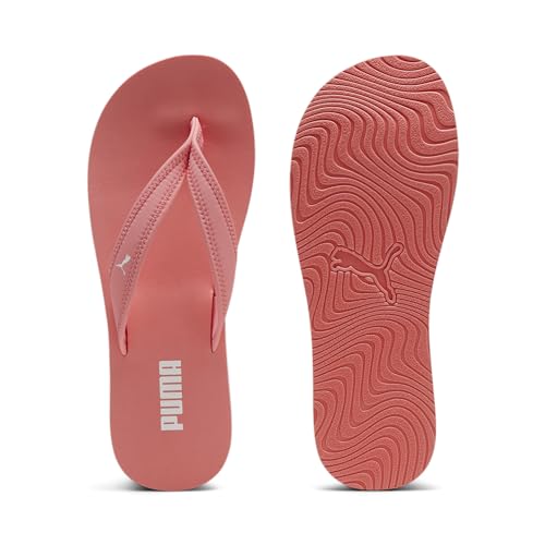 PUMA Damen Sandy Flip Slide-Sandalen, Passionfruit Puma White, 37 EU von PUMA