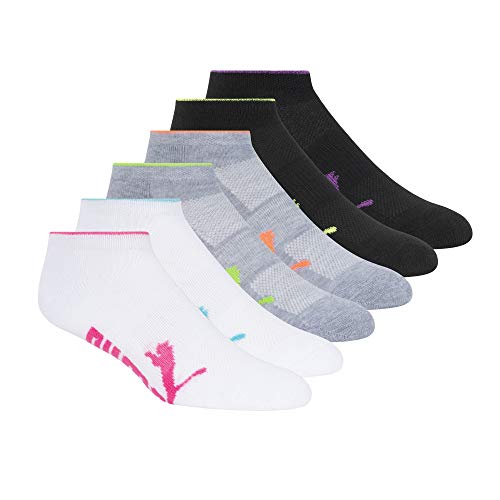 PUMA Damen half running socks, Weiß / mehrfarbig, 2022-09-11 00:00:00 EU von PUMA