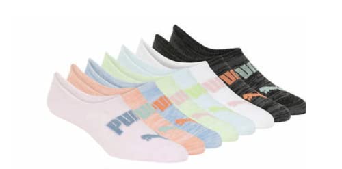 Puma Women's No Show Sneaker Socks 8 Pack von PUMA