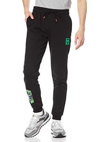 Puma X Minecraft Hose Herren Jogginghose (L, puma Black) von PUMA