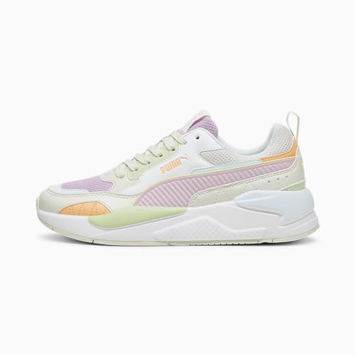 Puma X-Ray 2 Square Unisex-Erwachsene Laufschuhe, Gray-Grape- White-Peach Fizz, 40 EU von PUMA