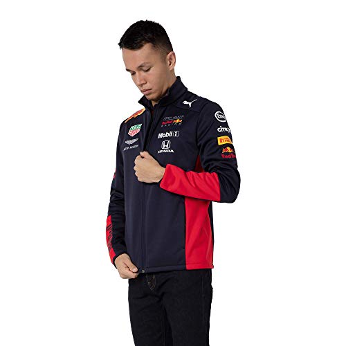 Red Bull Racing Official Teamline Softshelljacke, Herren X-Large - Original Merchandise von PUMA