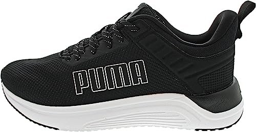 PUMA Unisex SOFTRIDE Astro T Straßen-Laufschuh, Schwarz Weiß, 37 EU von PUMA