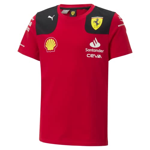 Scuderia Ferrari - Kinder 2023 Team-T-Shirt - Rot - Größe: 104 von PUMA