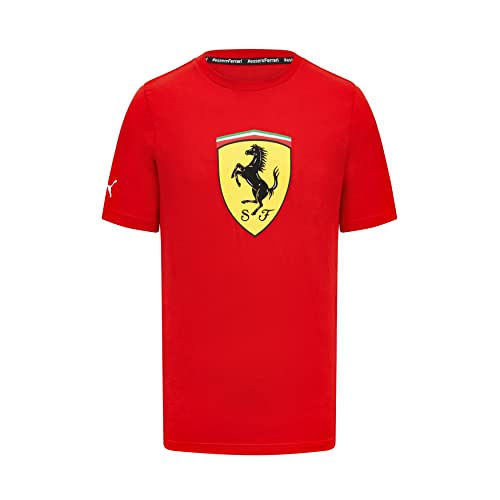 Scuderia Ferrari - Schild-T-Shirt - Rot - Männer - Größe: M von PUMA