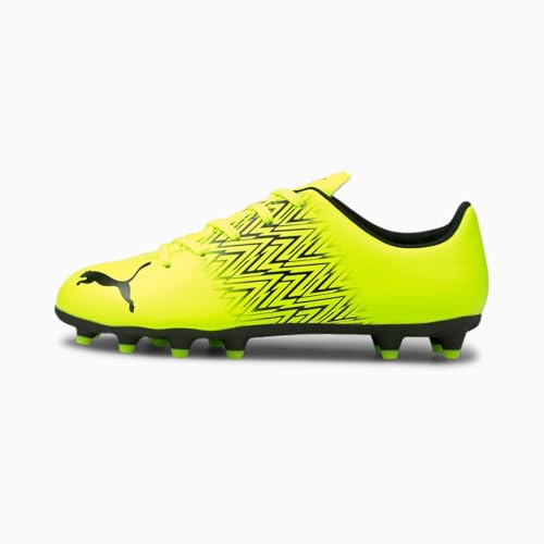 Puma Unisex Kids' Tacto Jr 02 Firm Ground/Artificial Ground Soccer Cleats Yellow Alert/Puma Black - 10631001 von PUMA