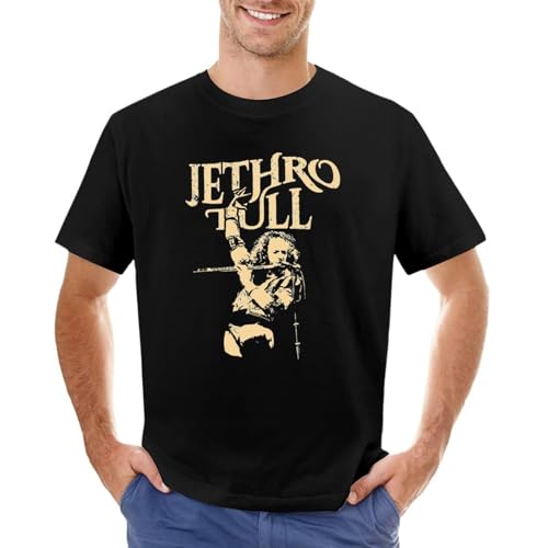 PUMPKINPAIPAI Jethro Tull T-Shirt Anime t-Shirt Anime Clothes Short Sleeve Boys t Shirts Men Workout Shirt von PUMPKINPAIPAI