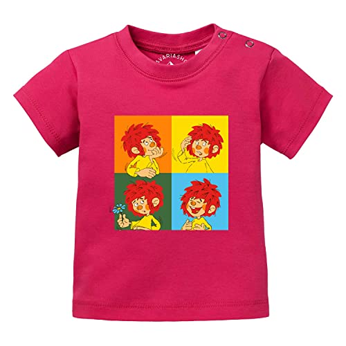 PUMUCKL Bavariashop Baby T-Shirt Meisterwerk - 80/86 - Beere von PUMUCKL