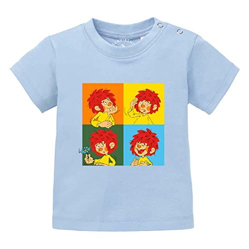 PUMUCKL Bavariashop Baby T-Shirt Meisterwerk - 92/98 - blau von PUMUCKL