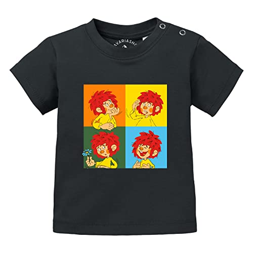 PUMUCKL Bavariashop Baby T-Shirt Meisterwerk - 92/98 - schwarz von PUMUCKL