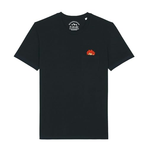 PUMUCKL Bavariashop Herren T-Shirt Schabernack • Mit Brusttasche & hochwertigem Brustdruck • Offizielles Shirt aus Bio-Baumwolle • Größe XXL von PUMUCKL