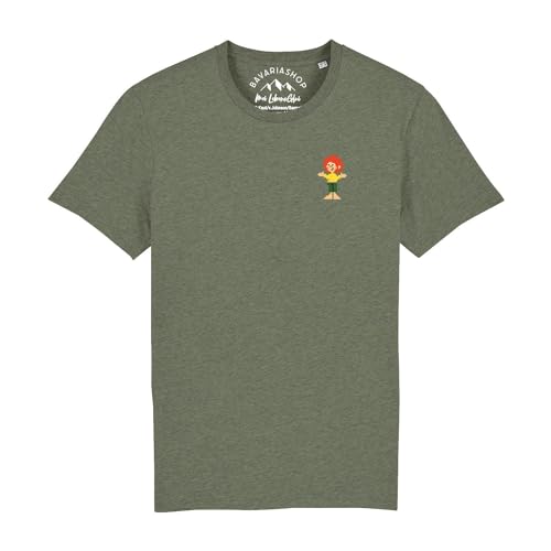 PUMUCKL Bavariashop T-Shirt Pixmuckl • Mit hochwertigem Brustdruck • Offizielles Shirt aus Bio-Baumwolle • Unisex Größe XL von PUMUCKL