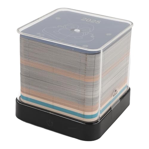 2025 Kalender Memo Pad 3D Dekorative Papierschnitzer Handwerk mit Interaktiver Beleuchtung für Zuhause, Schule und Büro von PUNELE